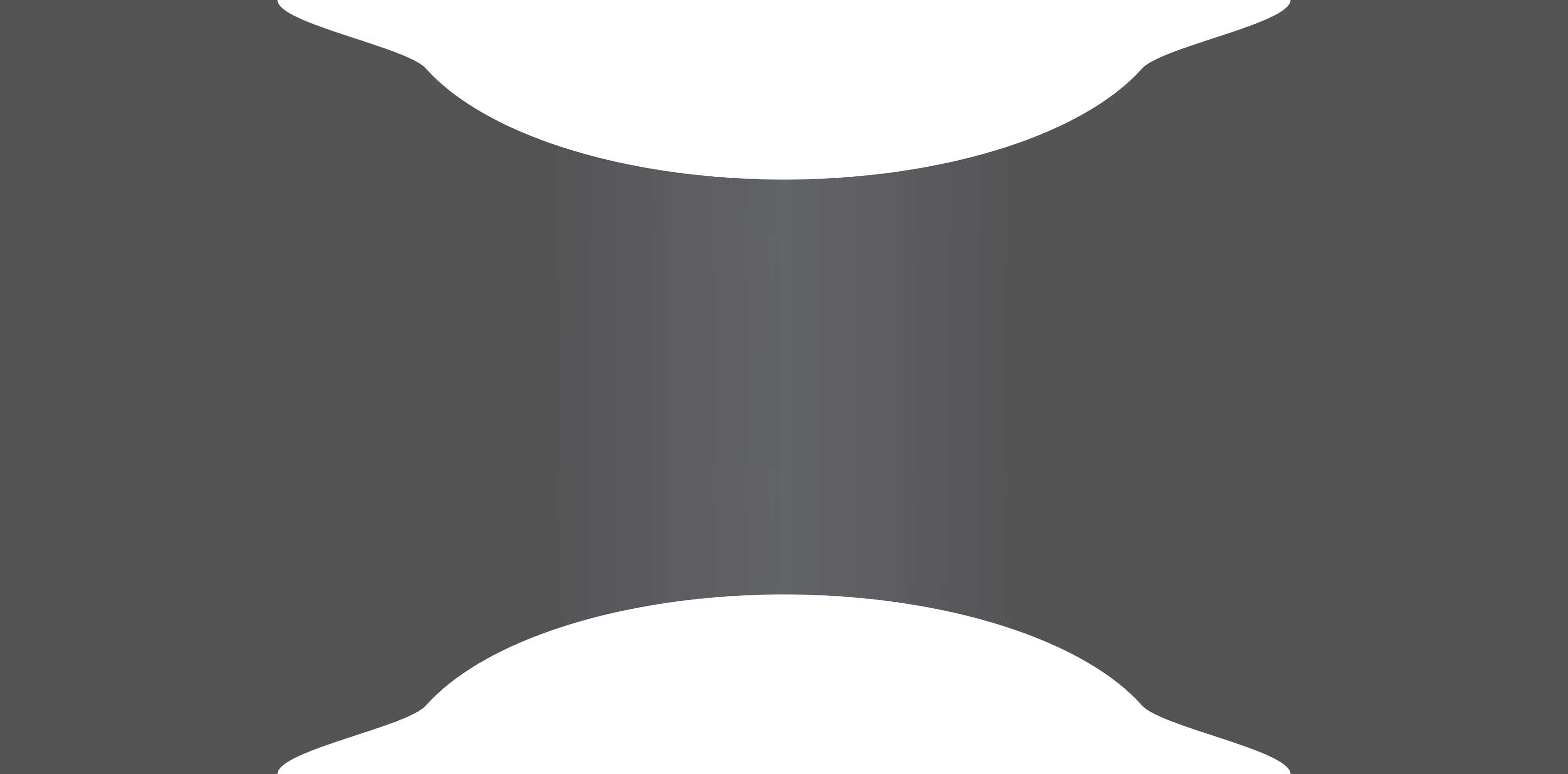 Abstraktes, dunkles Bild mit leicht gebogenem, schmalem, vertikal verlaufendem bläulichen Lichtstreifen in der Mitte.