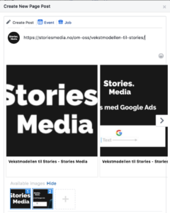 Debug bilde facebook