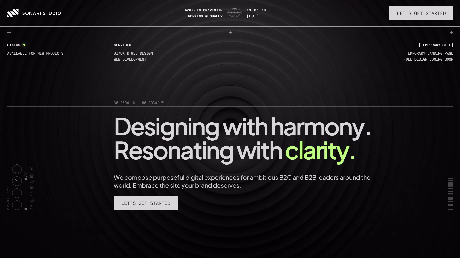 thumbnail image of web palette media's home page website.