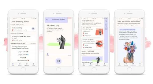 screen shots of the Ferly app