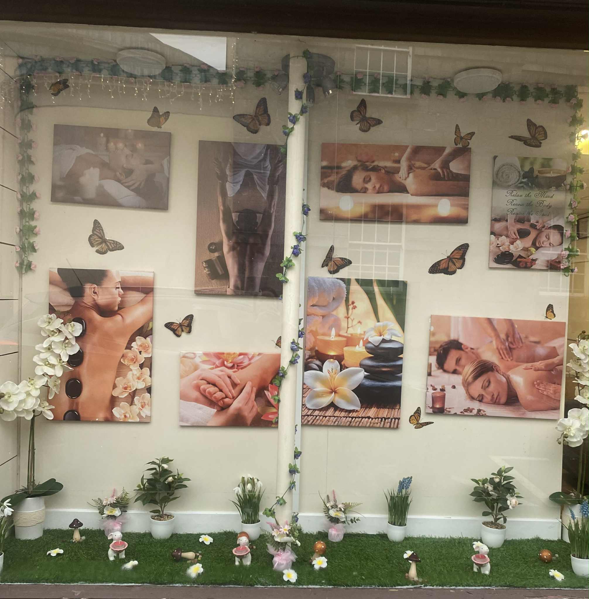 [background image] image of zen garden (for a wellness center)