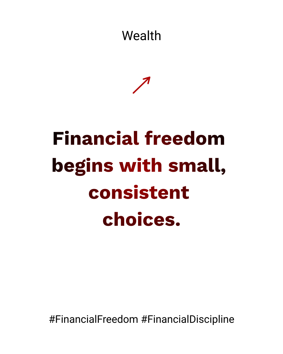 Illustration with a quote saying 'Control your thoughts, or they control you' and stick figures showing one climbing a wall, one trapped in a cloud with a dollar sign, and one holding a stop sign.