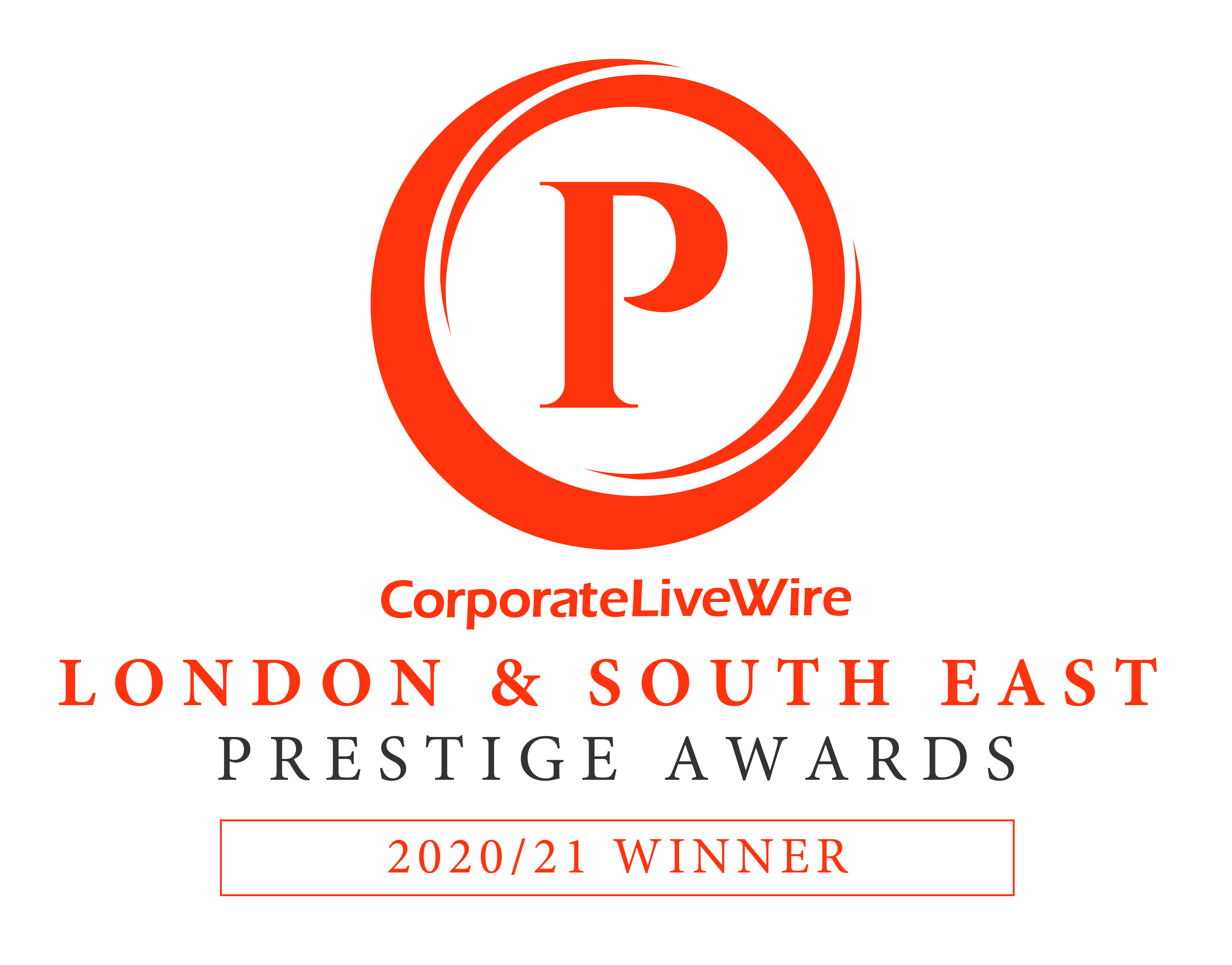 Corporate Live Wire London and South East Prestige Award 2020/2021