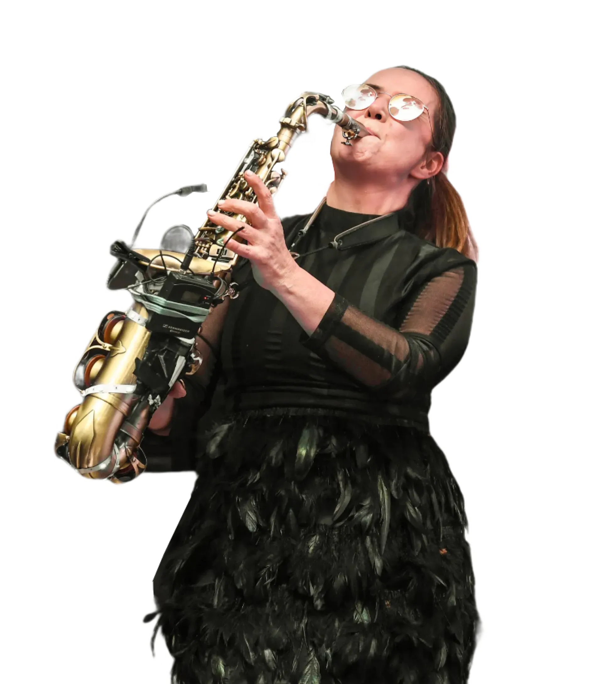 Liz Greenwood Sax Player