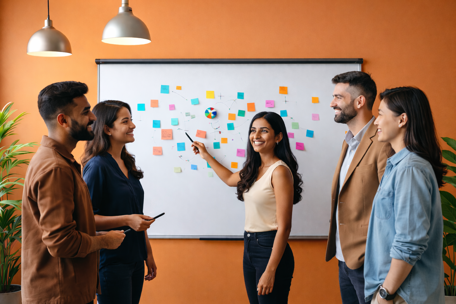 image of content management strategy session