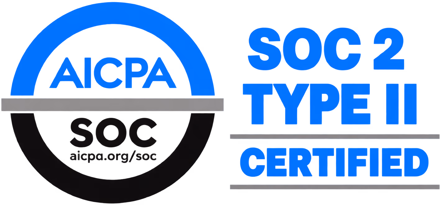 SOC 2 Type II Certified