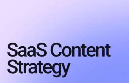 saas content strategy 