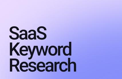 SaaS Keyword Research