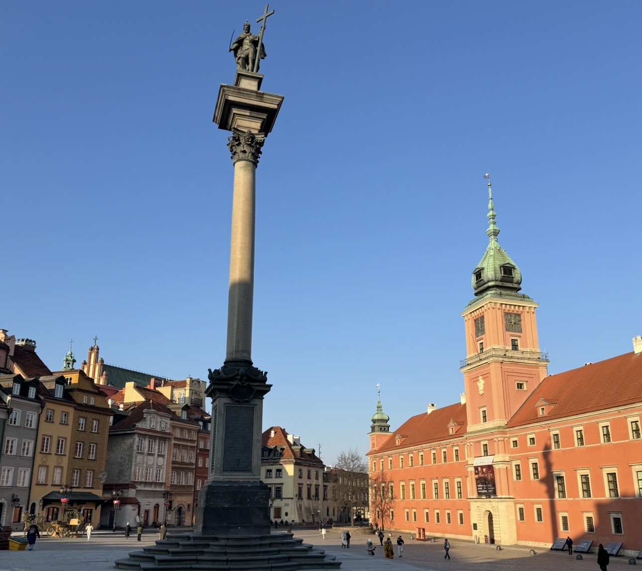 Warsaw Royal square