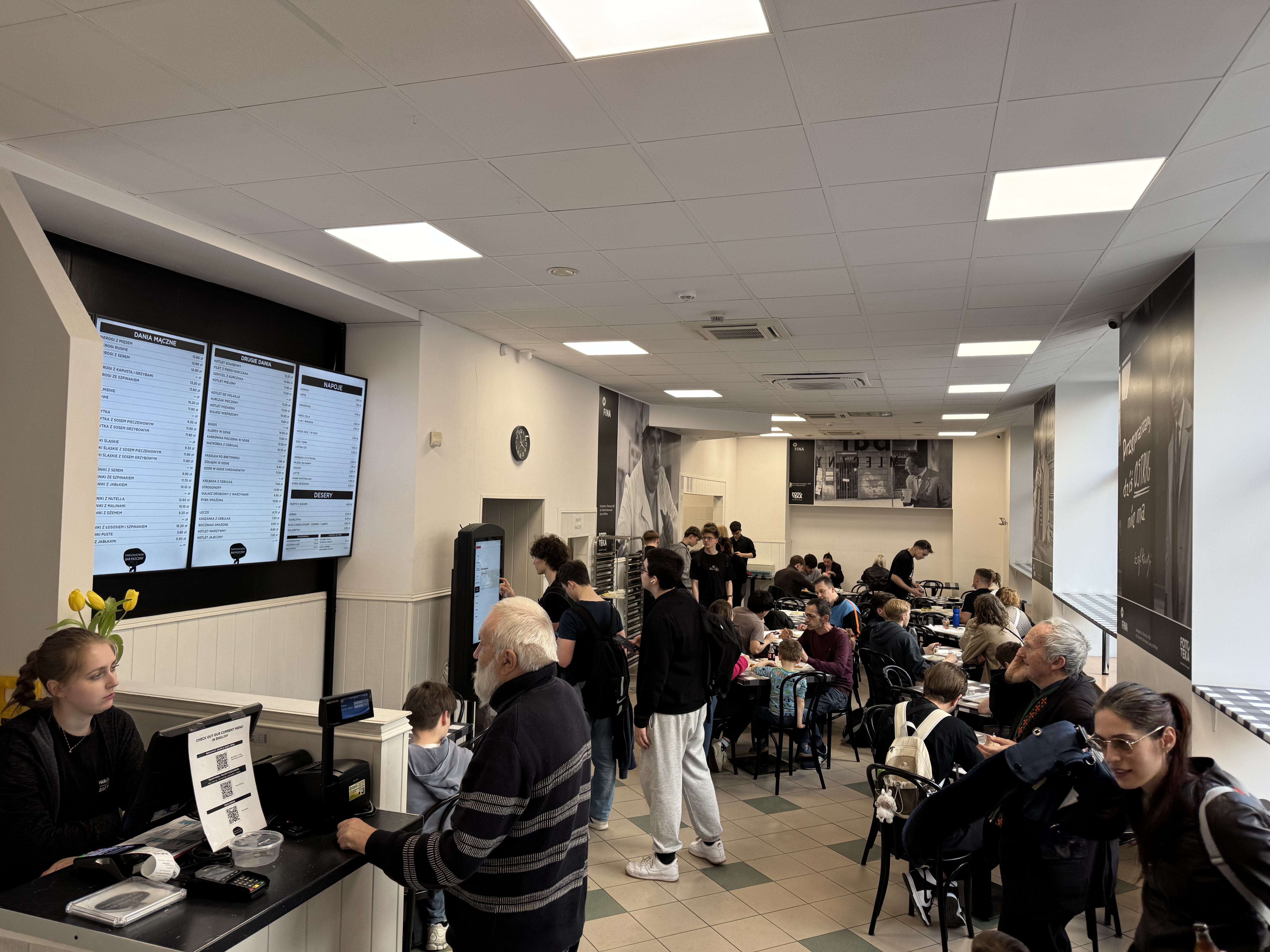 A day at the milk bar