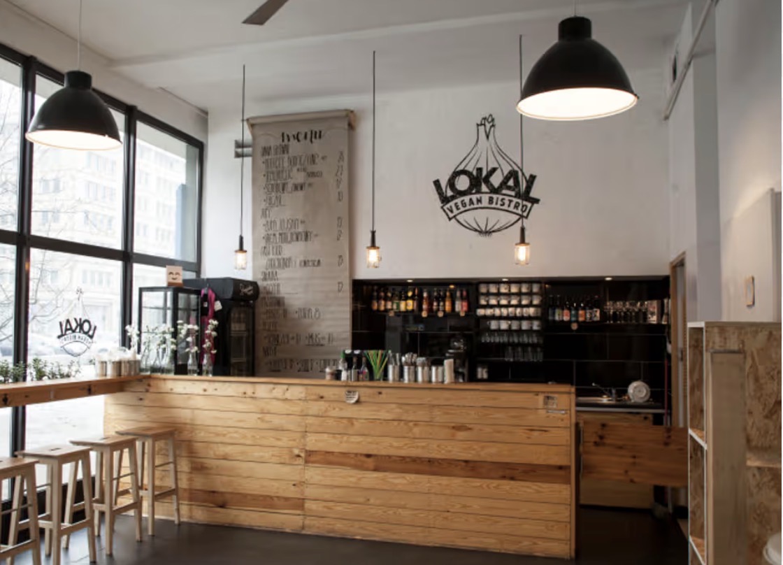 Lokal Vegan Bistro at Krucza street