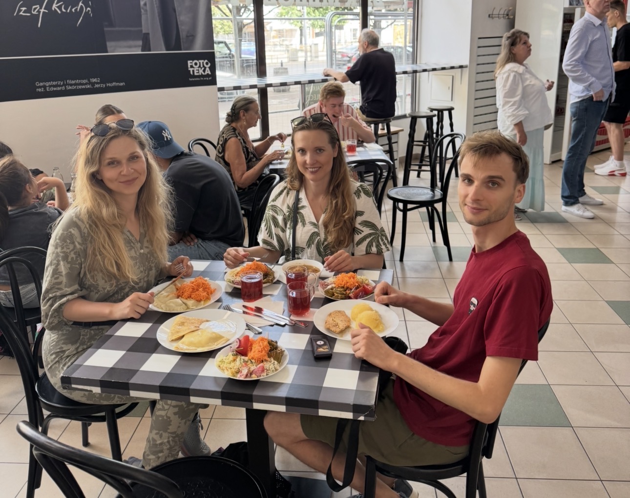 lunch at the milk bar
