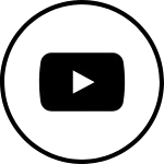Circle containing a play button symbol, representing video playback.