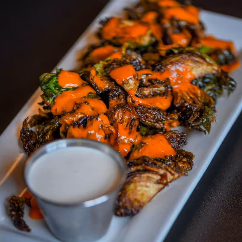 Buffalo Brussel Sprouts (GF, V) photo