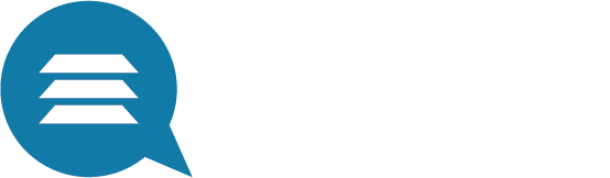 Reviewr company logo featuring three horizontal white bars inside a teal speech bubble next to the word Reviewr in white text.