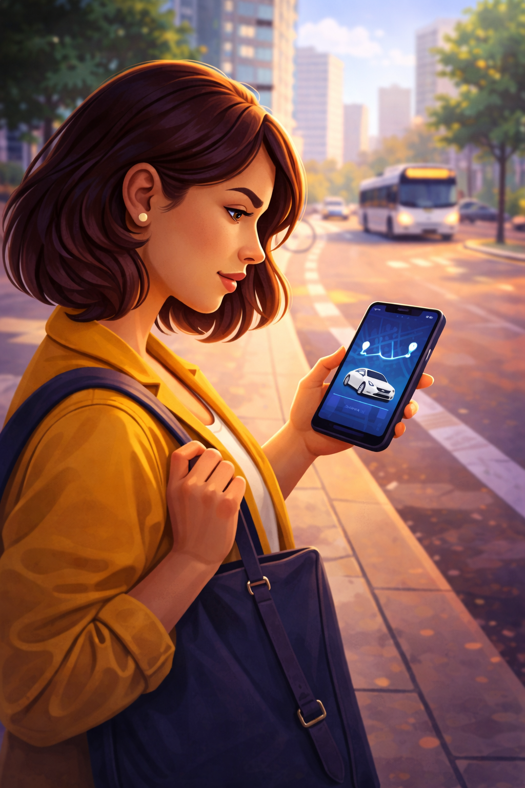[digital project] image of a mobile device with a website loading on it (for ai developer tools)