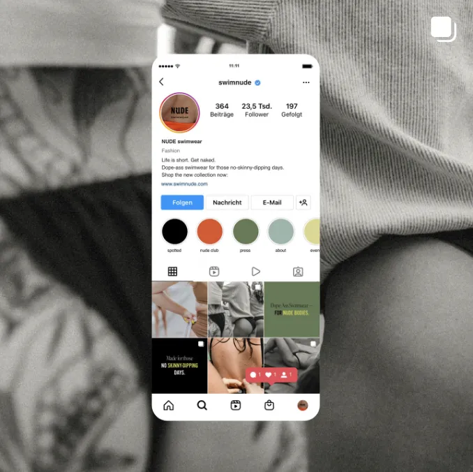 studio sesenta - Instagram Feed von NUDE Swimwear