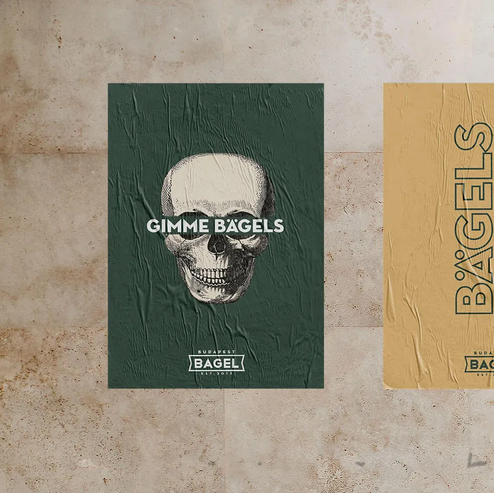 Budapest Bagel Vienna Posterreihe