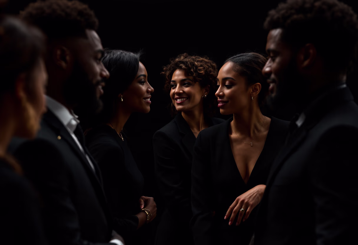 image of networking event for a hr tech