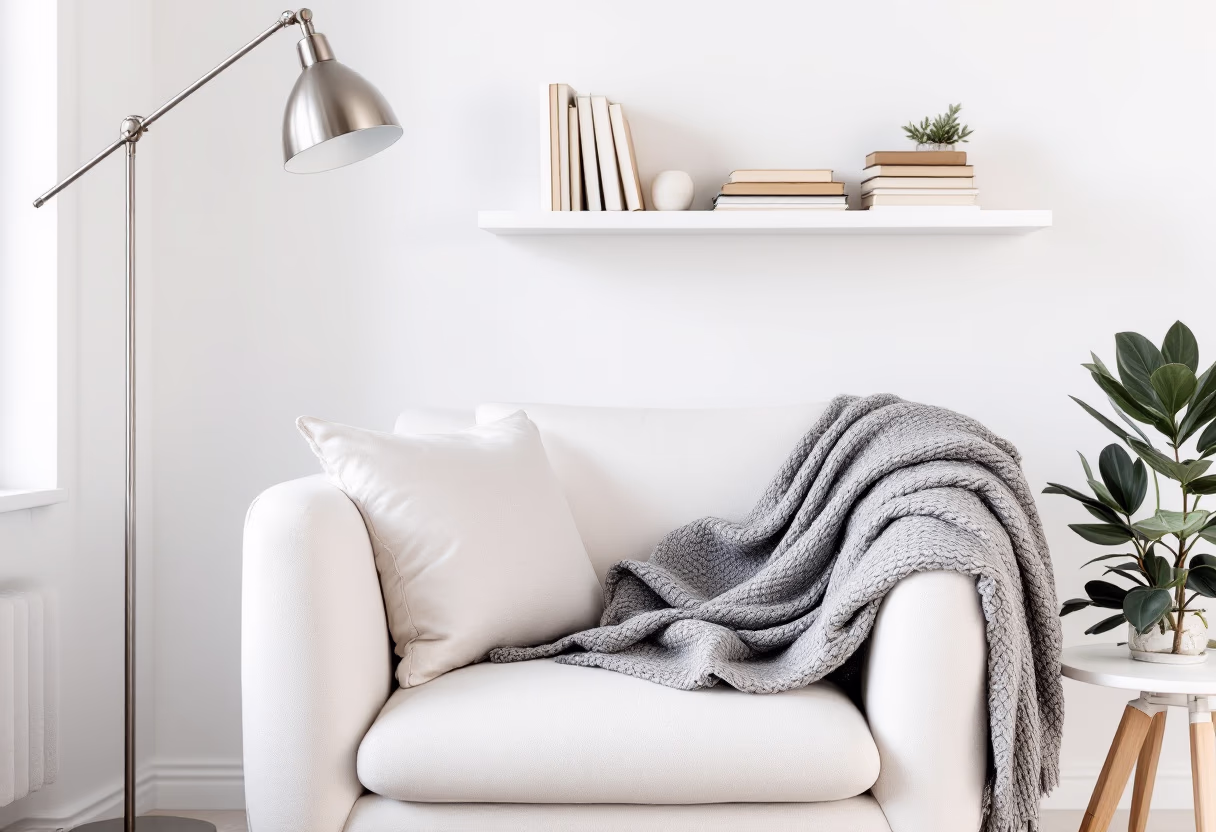 [background image] image of cozy reading nook (for an author & writer)