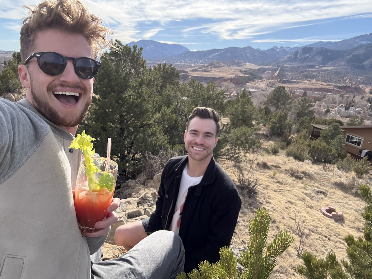 image of event at cafe