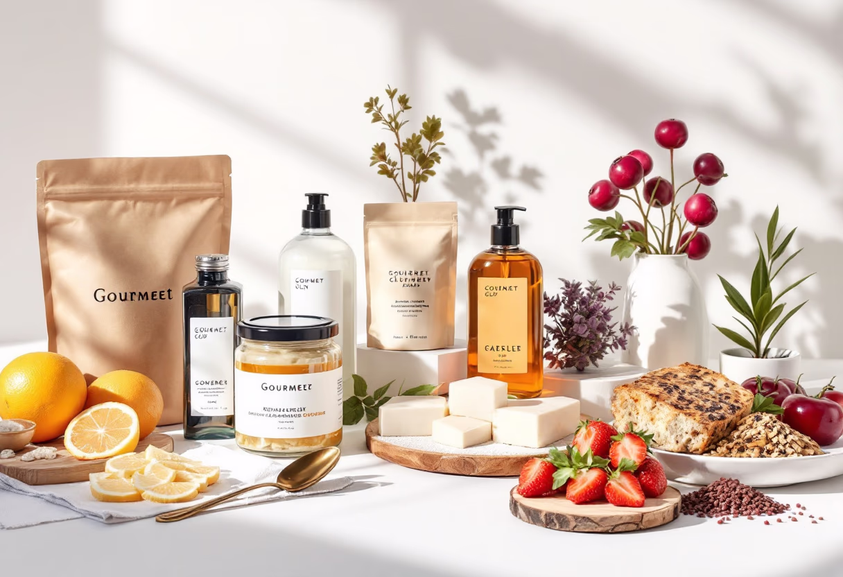 image of assortment of grocery products