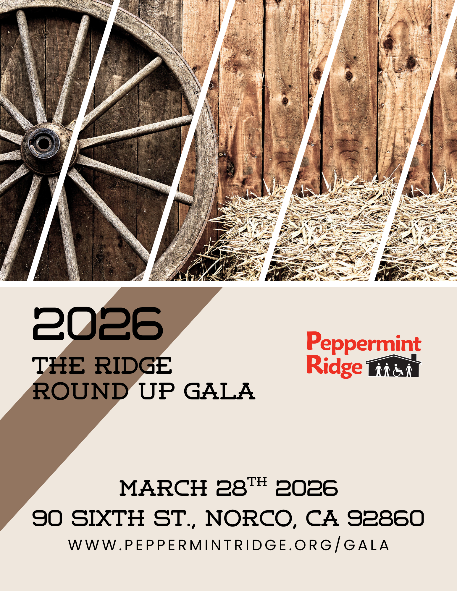 The Ridge Round Up Gala Graphic