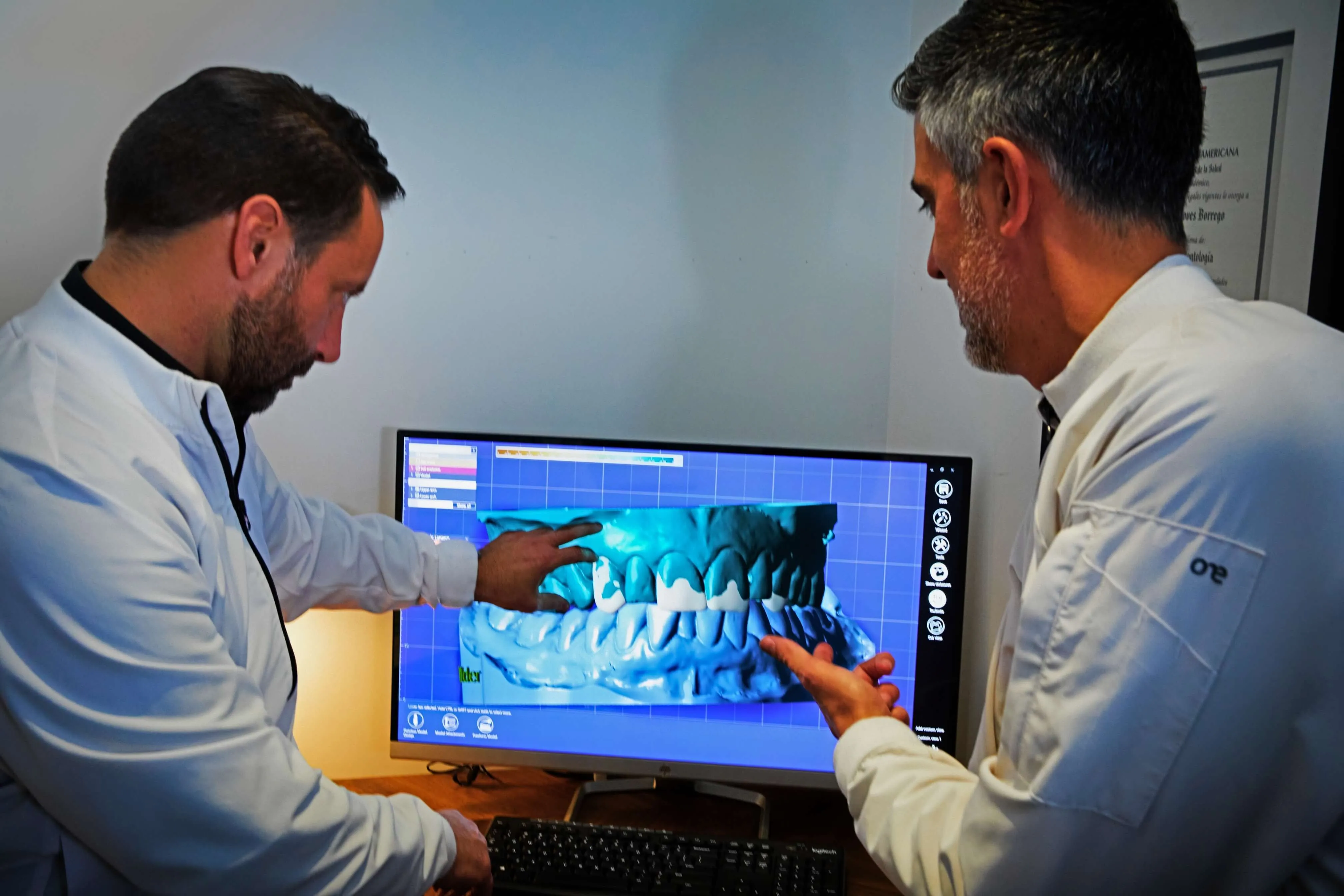 Denture fabrication process at Core Smiles NYC