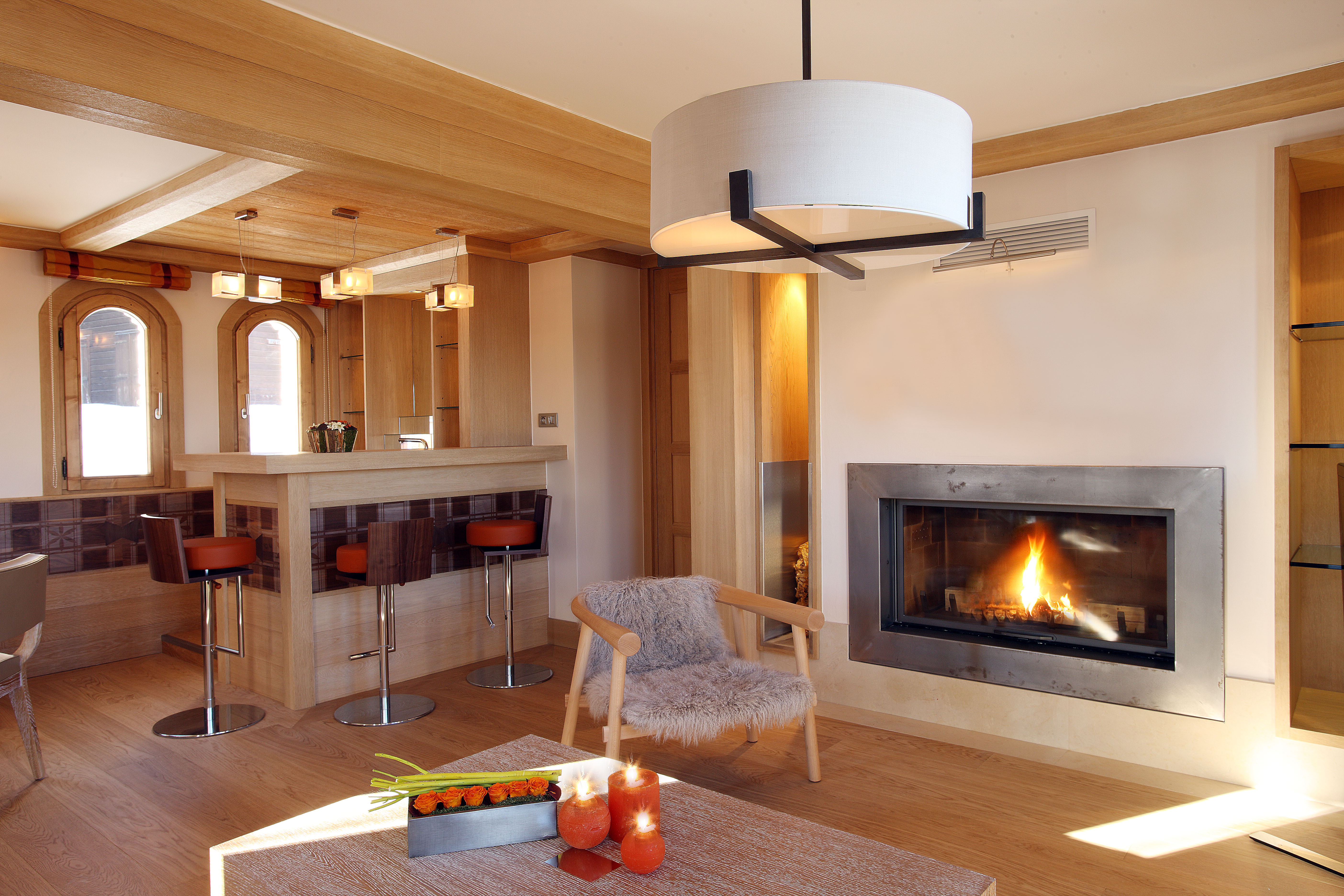 Décoration Chalet Pomme Amour Courchevel