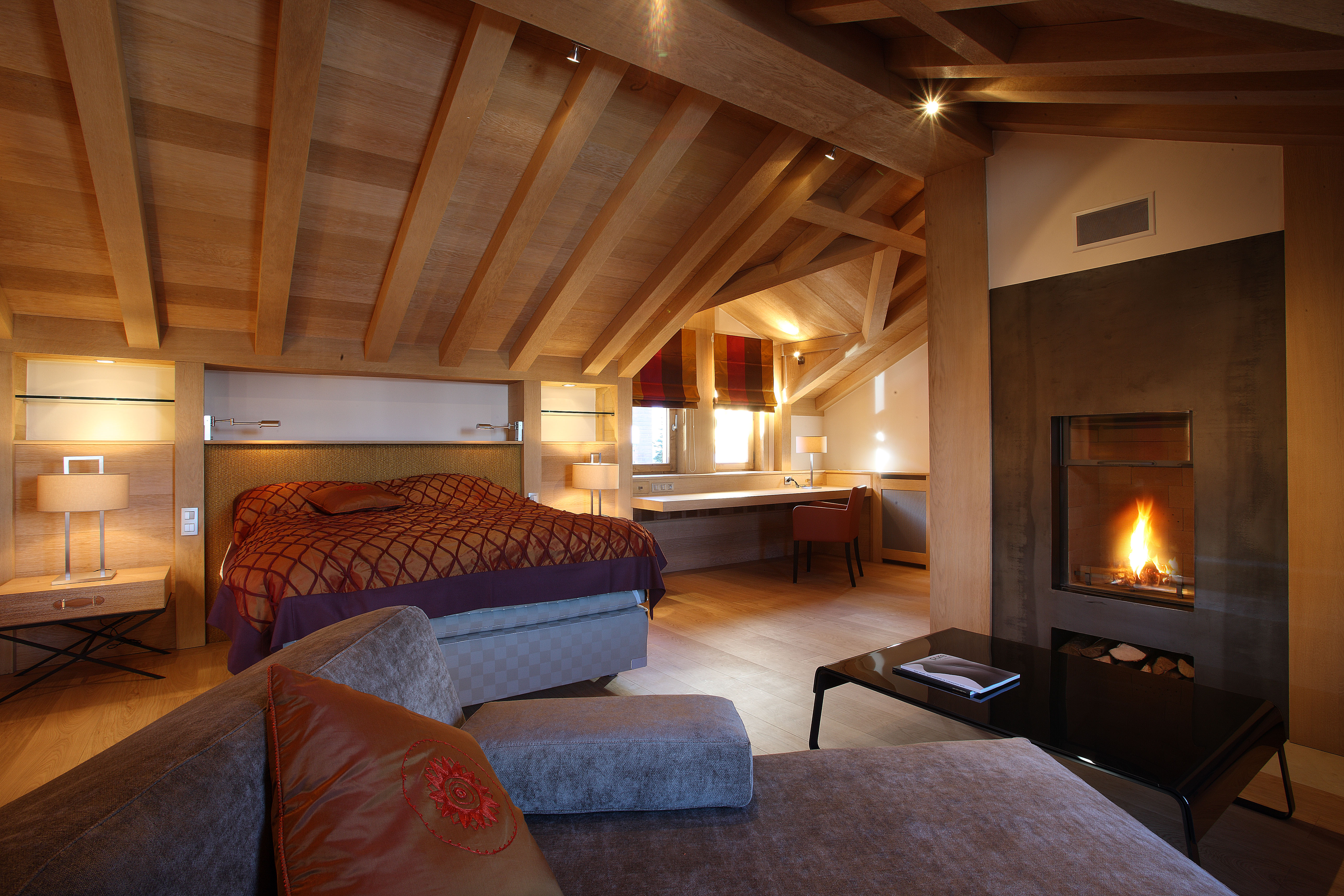 Décoration Chalet Pomme Amour Courchevel