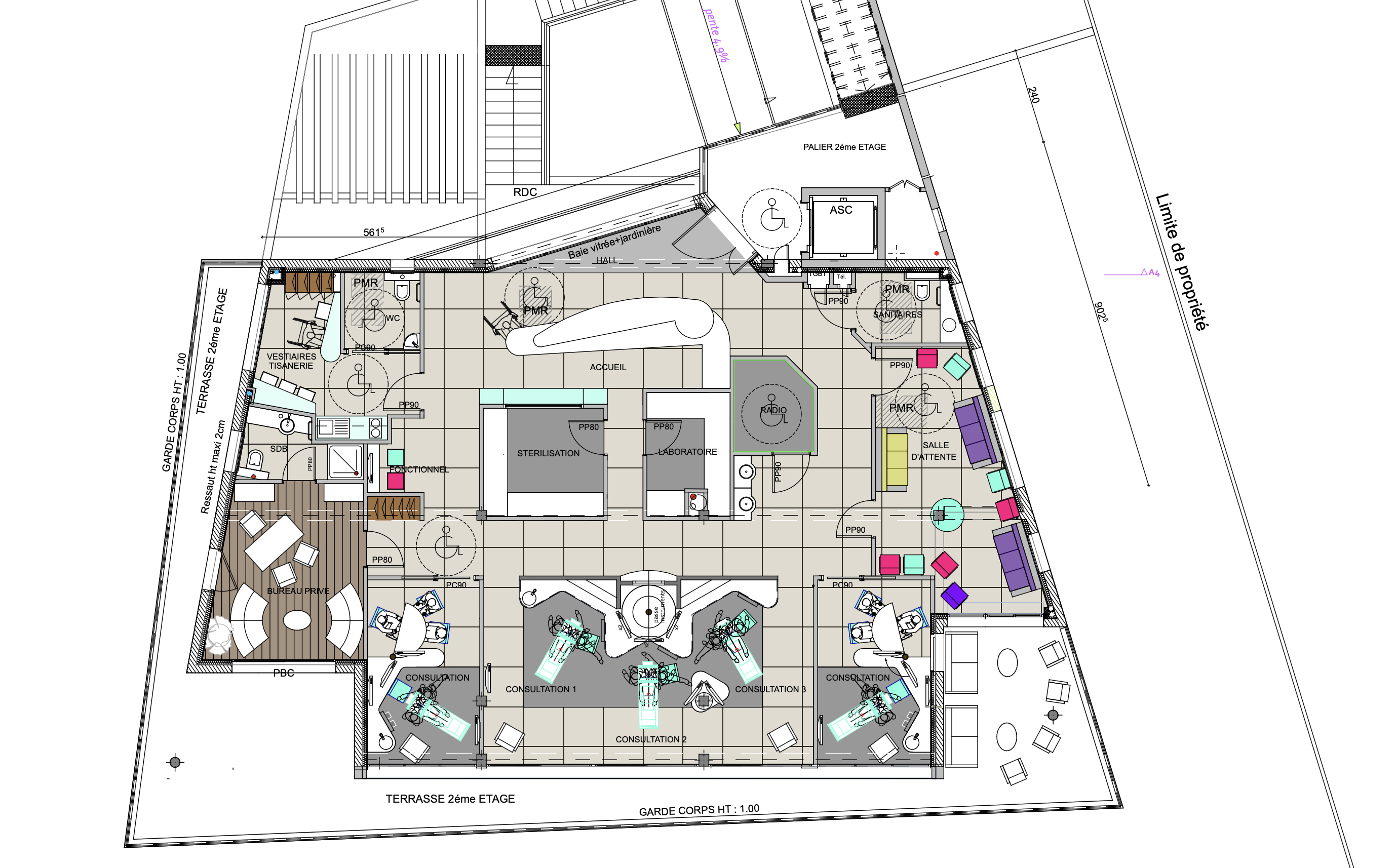 Rénovation Cabinet Orthodontie La Ciotat