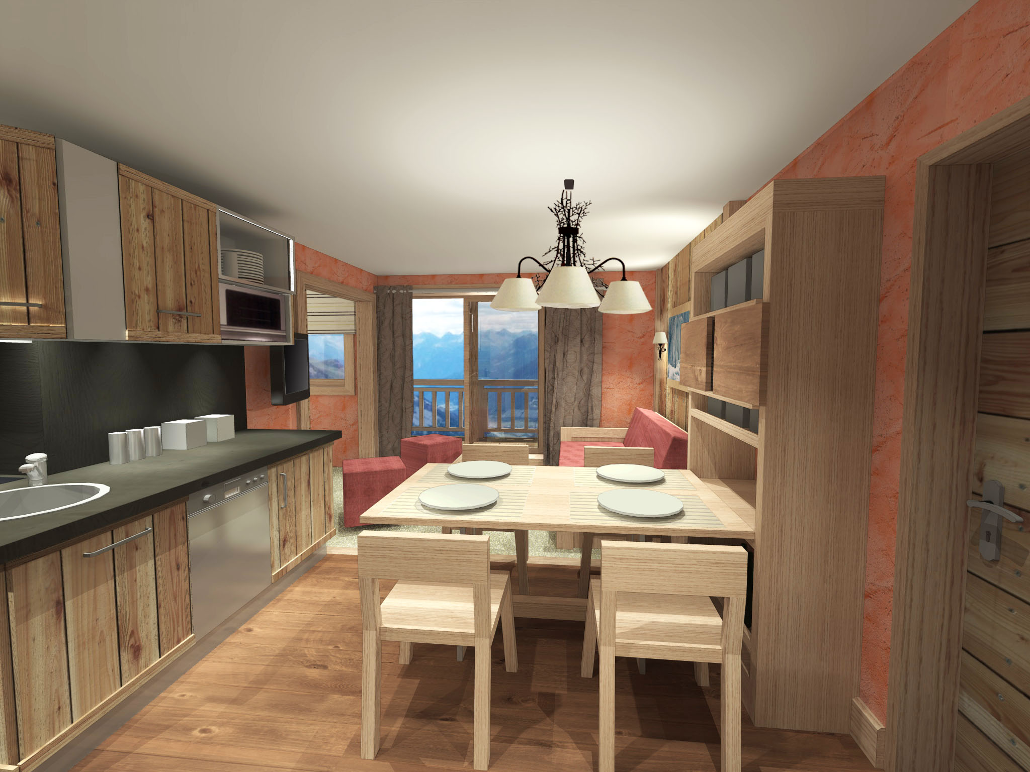 Rénovation Résidence Hotellière Antarès Risoul