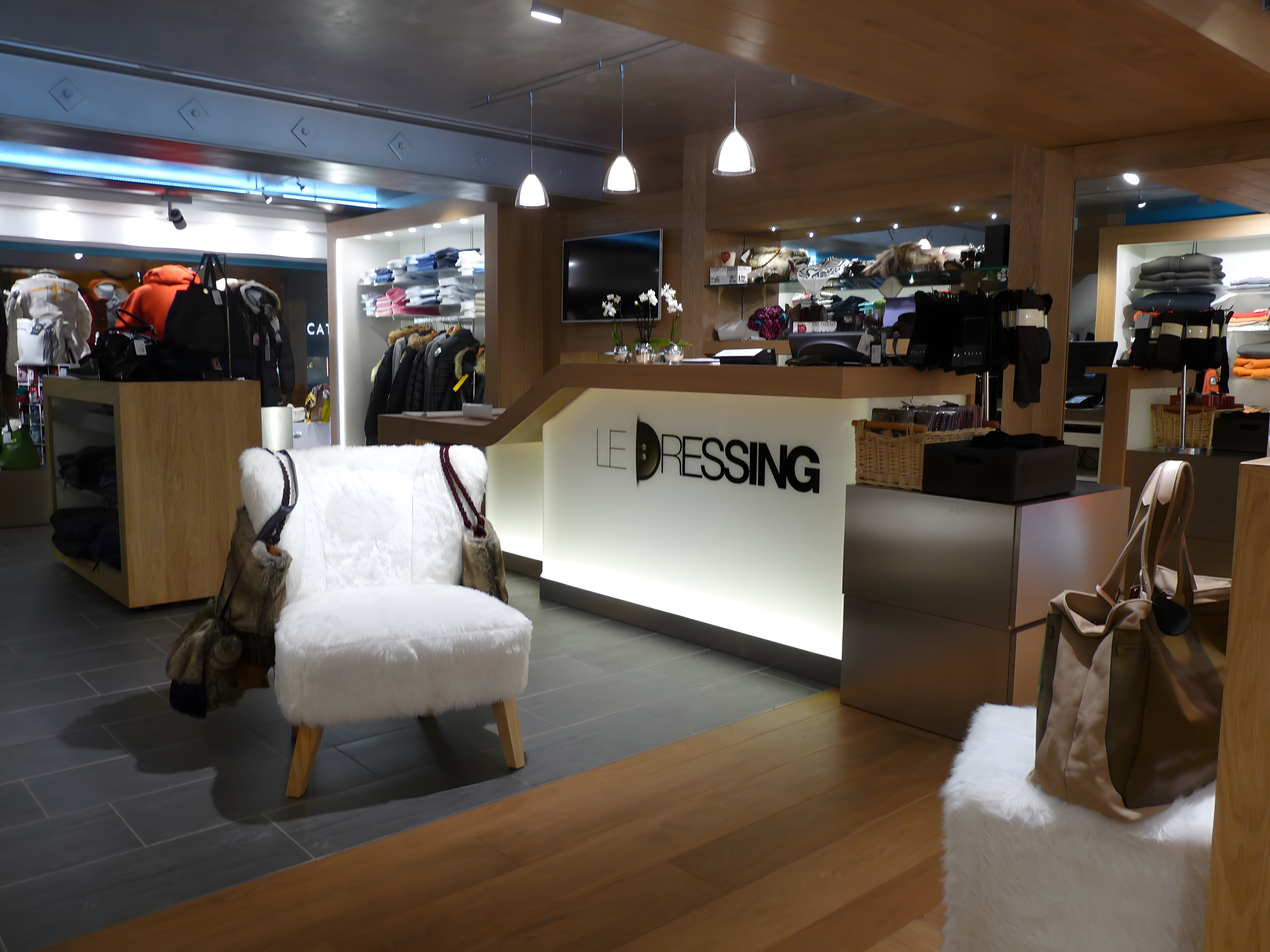 Rénovation magasin Le Dressing Méribel