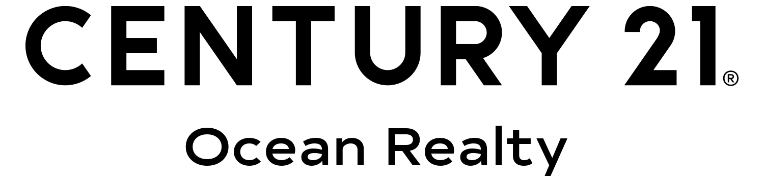 Century 21 Ocean Realty official logo in black text on a plain white background.