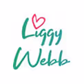 Signature reading 'Liggy Webb' with a pink heart above the letter 'i'.