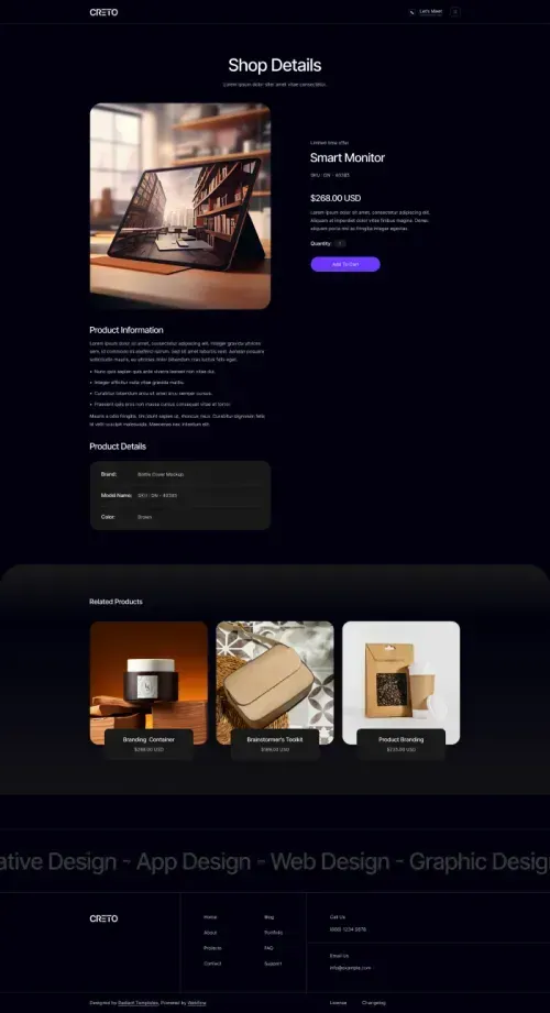 Shop Details