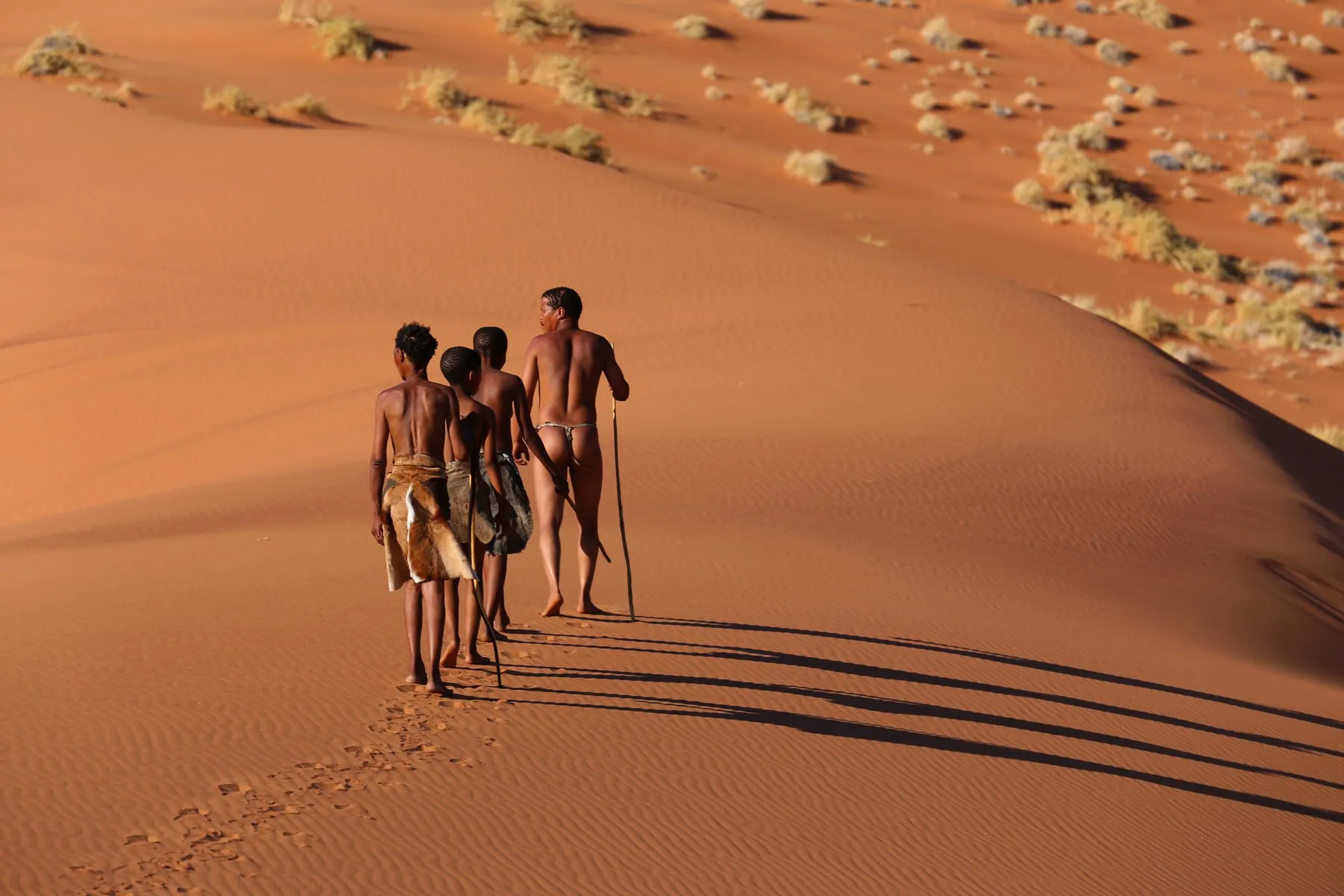 Our early human ancestors barely survived extinction during an African mega-drought 125,000 years ago.