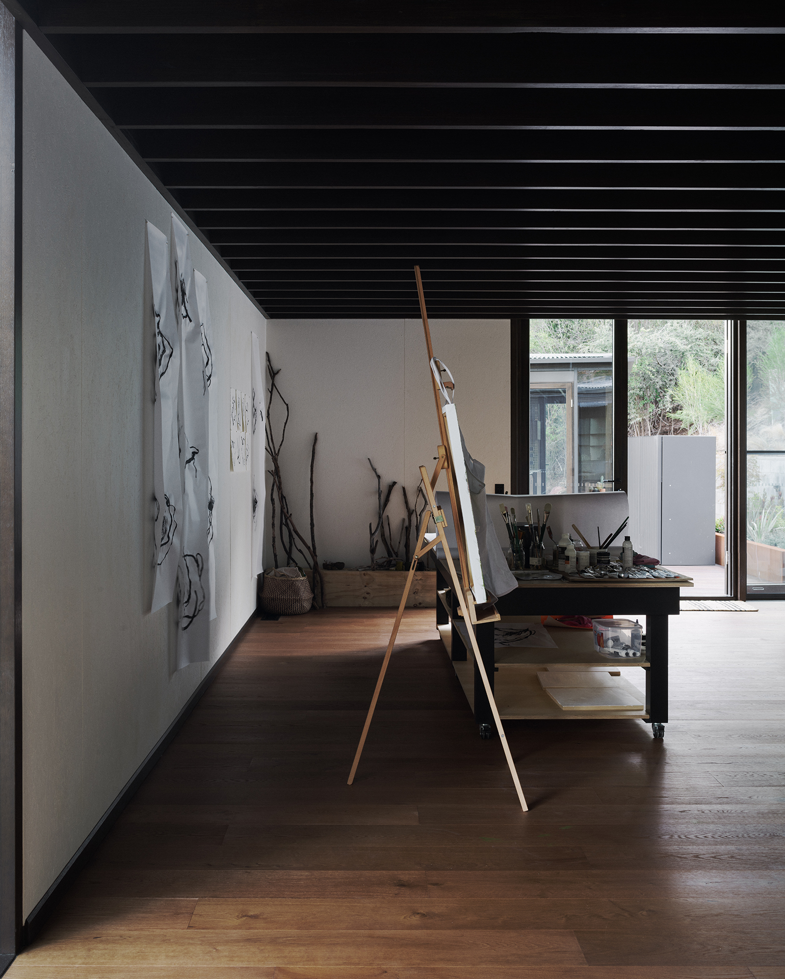 prefabricated art studio