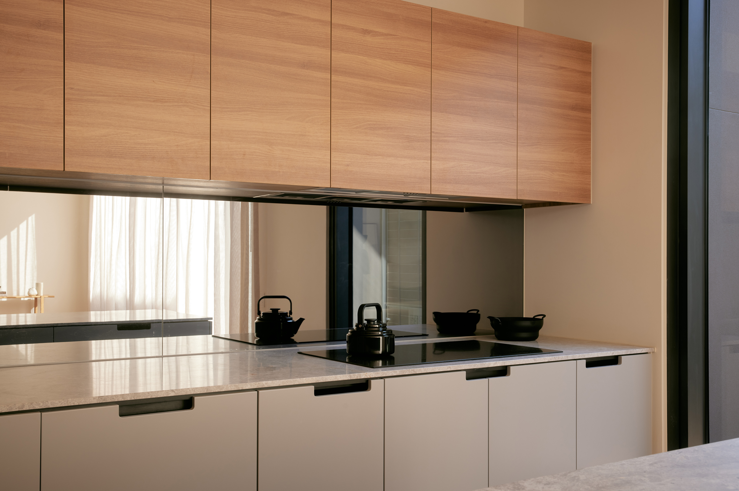 timber joinery in kitchen