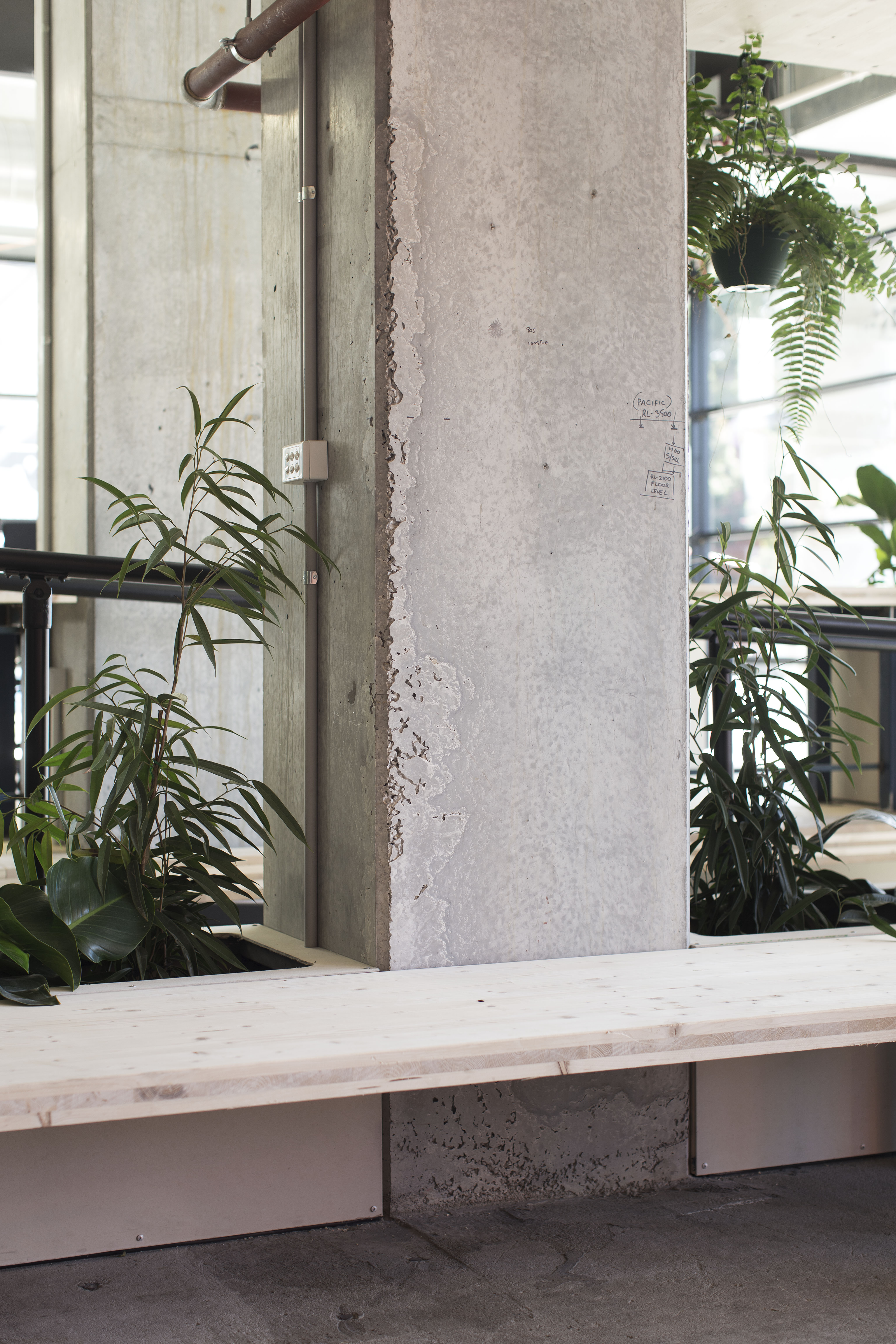 concrete structure office