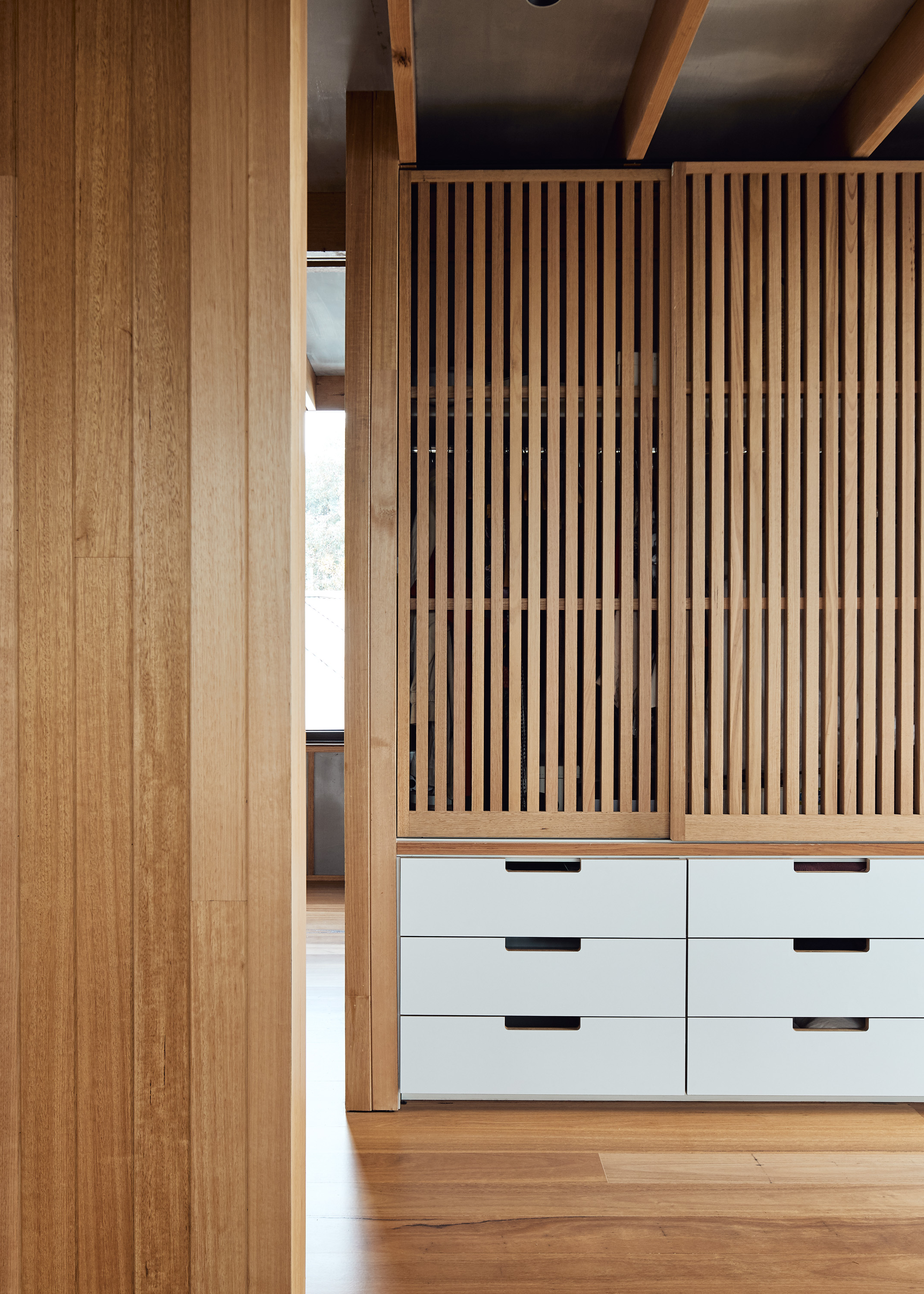 timber joinery and battens