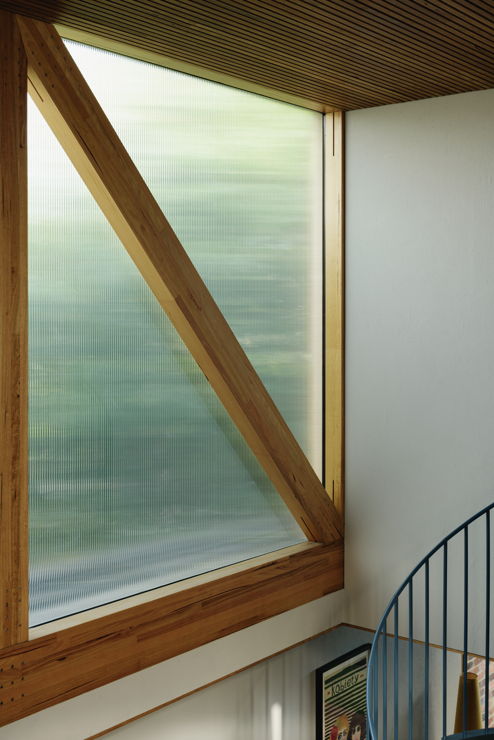 fluted glass for privacy