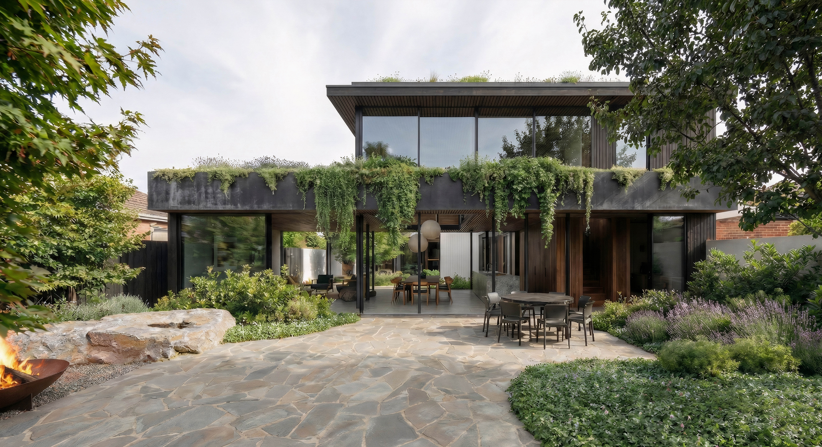 two storey architectural new build brunswick