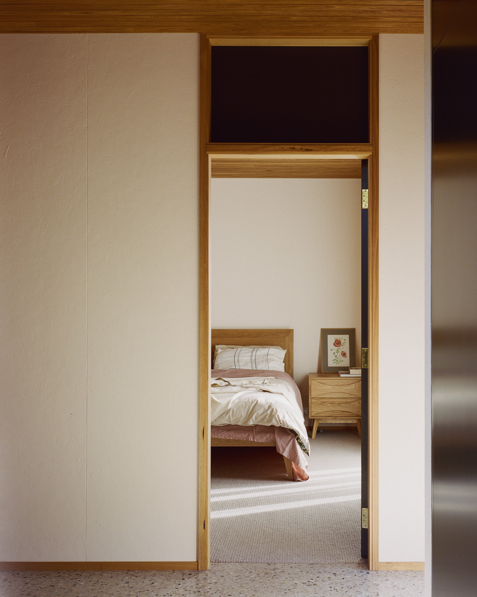 full height glazing architectural country home connection to garden