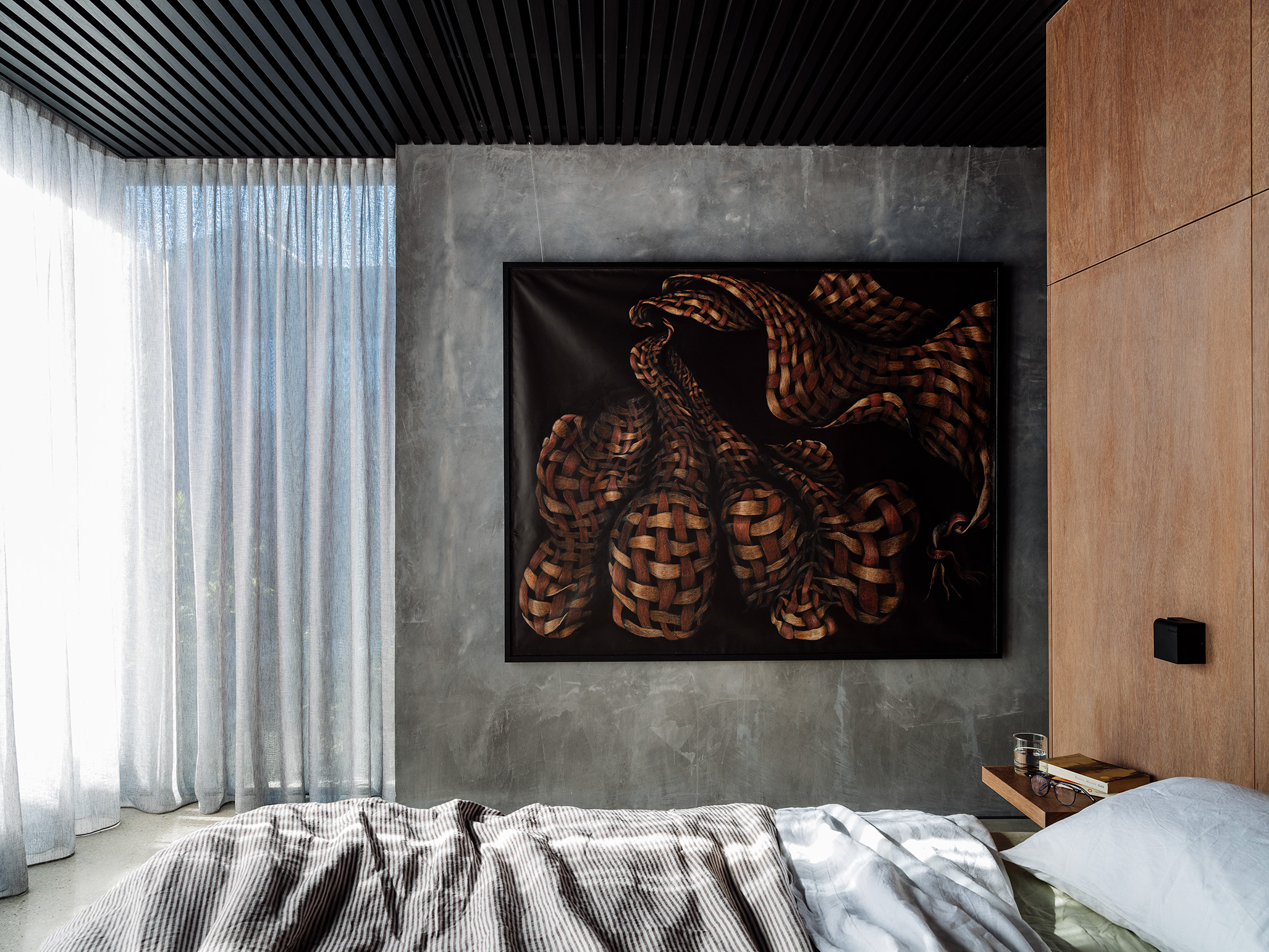 rendered walls and timber joinery