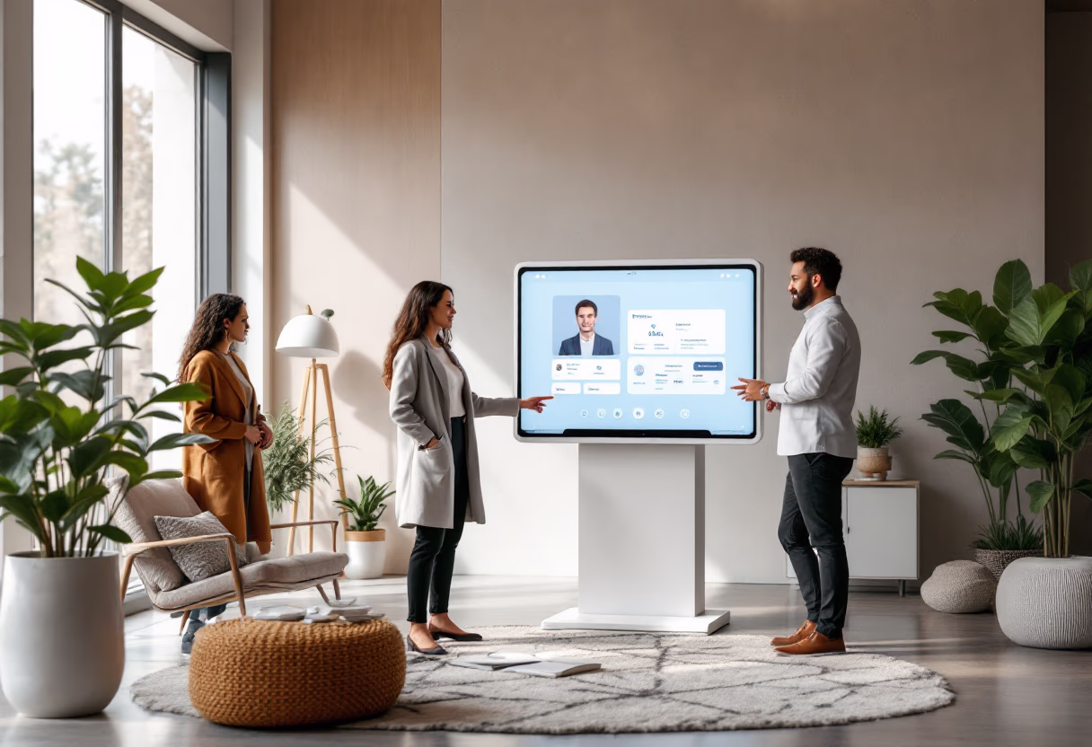 image of tech solutions demonstration (for a hr tech)