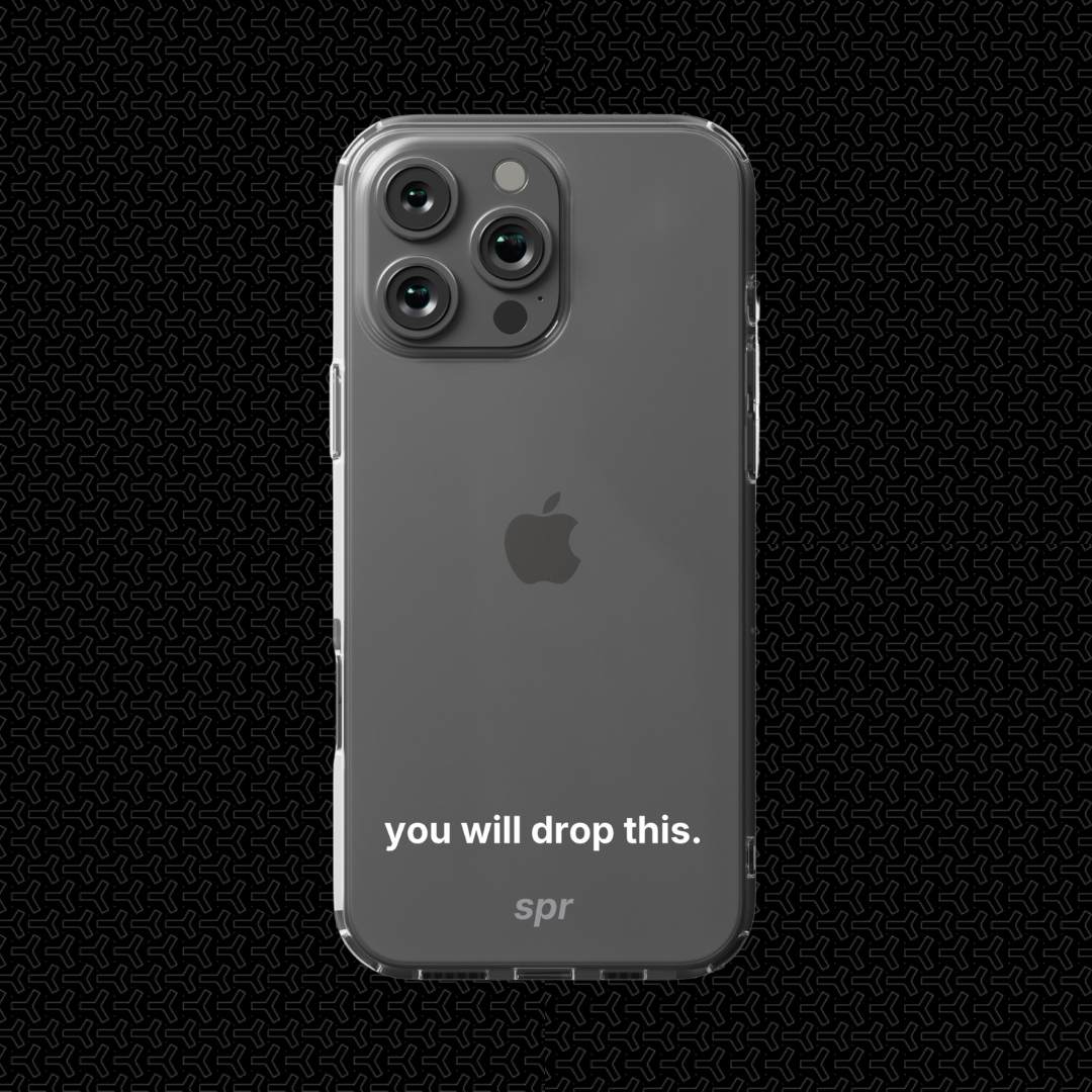 You Will Drop This Clear Impact Resistant iPhone Case
