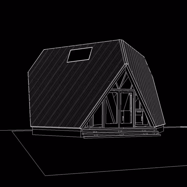 Architectural rendering of the Tetra ADU