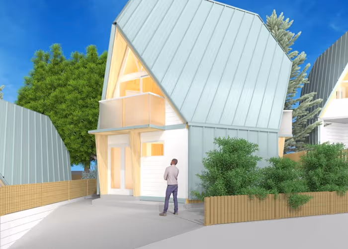 Architectural rendering of the Tetra ADU