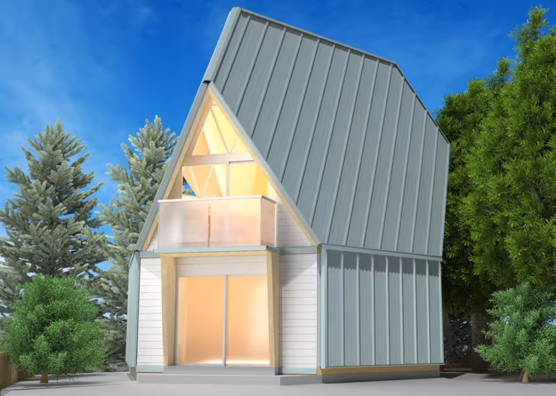 Architectural rendering of the Tetra ADU